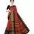 Red Art Silk Floral Printed Saree With Blouse