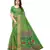 Green Art Silk Floral Printed Saree With Blouse