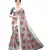 Grey Art Silk Floral Printed Saree With Blouse