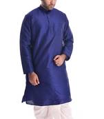 Royal Kurta Silk Blend Kurta And Dhoti