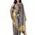 Grey woven art silk saree saree with blouse
