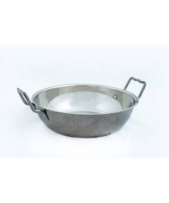 Kitchen Krafts  Marble Coated Kadai  12"  (Induction Friendly) 1
