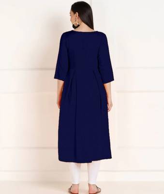 Solid Cotton Anarkali Kurti Combo 4