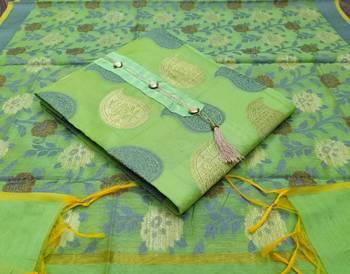 Light-green banarasi banarasi salwar 1