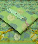 Light-green banarasi banarasi salwar