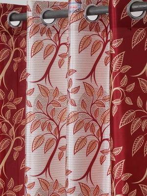 Long Size Embroidery Semi Share Window Curtains 3