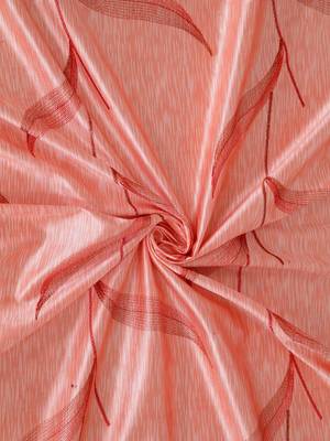 Long Size Embroidery Semi Share Window Curtains 4