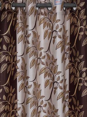 Long Size Embroidery Semi Share Window Curtains 2