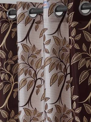 Long Size Embroidery Semi Share Window Curtains 3