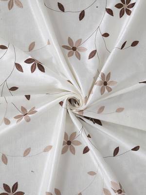 Long Size Embroidery Semi Share Window Curtains 4