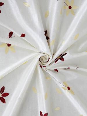 Long Size Embroidery Semi Share Long Door Curtains 4