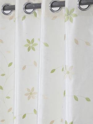Long Size Embroidery Semi Share Long Door Curtains 3