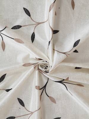 Long Size Embroidery Semi Share Long Door Curtains 4