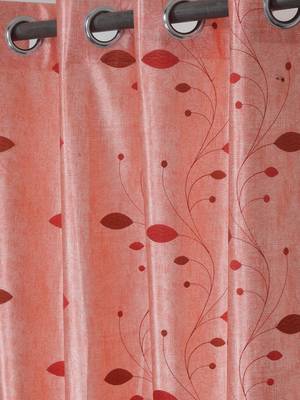 Long Size Embroidery Semi Share Long Door Curtains 3