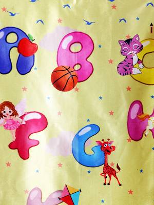 Door Curtain Set of 2 [7 Feet x 4 Feet] Digital 3D Graphic 4