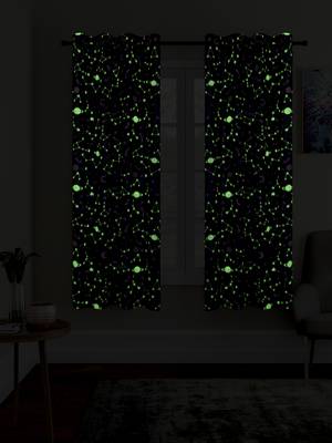 Glow in Dark Window Curtain For Kids 2
