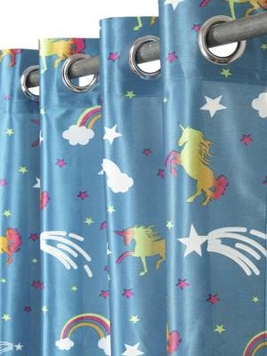 Glow in Dark Window Curtain For Kids 4