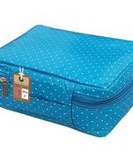 atorakushon ®Makeup Storage Box Cosmetic Vanity Necklace Travelling Wardrobe Organizer Jewellery Pouch for Women Skyblue