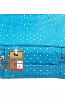atorakushon ®Makeup Storage Box Cosmetic Vanity Necklace Travelling Wardrobe Organizer Jewellery Pouch for Women Skyblue