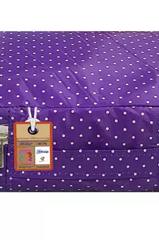 atorakushon®Makeup Storage Box Cosmetic Vanity Necklace Travelling Wardrobe Organizer Jewellery Pouch for Women (Purple)