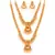 antique gold Alloy necklace sets