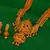 antique gold Alloy necklace sets