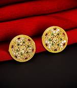 antique gold Alloy Earrings