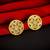 antique gold Alloy Earrings