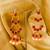 antique gold Alloy Earrings