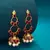 antique gold Alloy Earrings