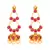 antique gold Alloy Earrings