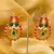 antique gold Alloy Earrings
