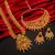 antique gold Alloy necklace sets