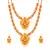 antique gold Alloy necklace sets
