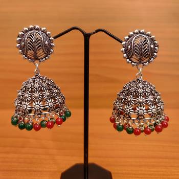 Multicolor jhumkas 1