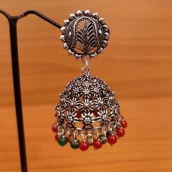 Multicolor jhumkas 2