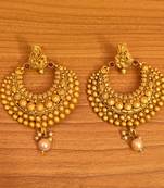 Gold danglers-drops