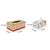 Home Decorative Tissue Box Cover Tissue Holder Napkin Dispenser for Home Office Restaurant-Clear (Beige,11X6X4.5 Inch)