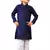 Kids Blue Kurta Pyjama Set For Boys 