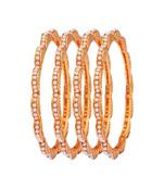 9blings Yellow pearl bangles-and-bracelets