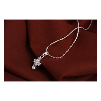 Silver cubic zirconia pendants 2
