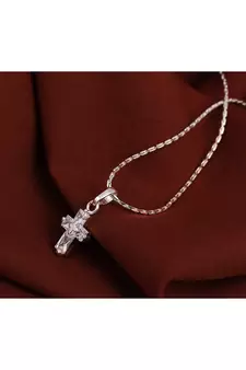 Silver cubic zirconia pendants