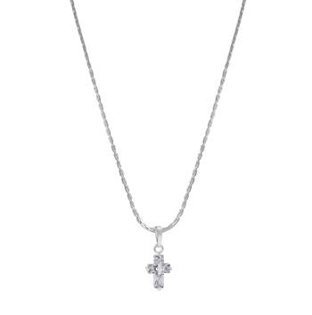 Silver cubic zirconia pendants 3