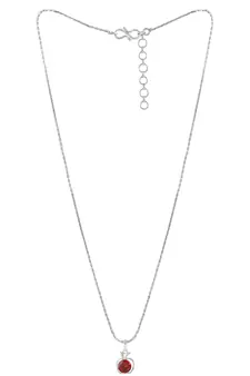 Silver cubic zirconia pendants