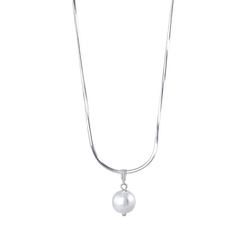 Silver cubic zirconia pendants