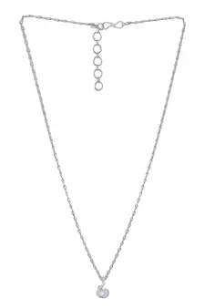 Silver cubic zirconia pendants