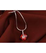 Silver cubic zirconia pendants