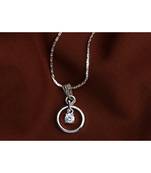 Silver cubic zirconia pendants