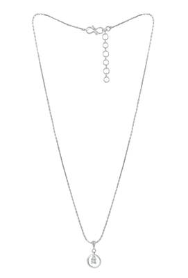 Silver cubic zirconia pendants 3