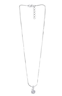 Silver cubic zirconia pendants 4